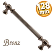 Kesir Mobilya Mutfak Dolabı Çekmece Dolap Kapak Kulpu Kulbu Bronz (128 MM-12.8 CM) Metal Kulpları thumbnail 1