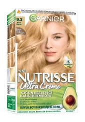 Garnier Nutrisse Yoğun Besleyici Kalıcı Krem Saç Boyası - 9.3 Altın Sarısı - 1