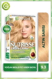 Garnier Nutrisse Yoğun Besleyici Kalıcı Krem Saç Boyası - 9.3 Altın Sarısı - 2