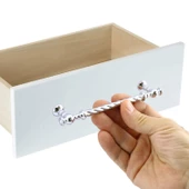 Burgu Mobilya Mutfak Dolabı Çekmece Dolap Kapak Kulpu Kulpları Kulbu Krom (96 MM-9.6 CM) Metal Kulp thumbnail 4