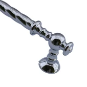 Burgu Mobilya Mutfak Dolabı Çekmece Dolap Kapak Kulpu Kulpları Kulbu Krom (96 MM-9.6 CM) Metal Kulp thumbnail 5