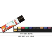 BİSİKLET SPREY BOYA BEST SPREY BOYA 250 ml 1.SINIF - 8