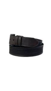 Fossil Kahve Desenli Hakiki Deri Spor Erkek Kemeri 4cm-120CM - 3