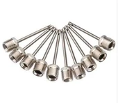 BASKETBOL-FUTBOL POMPA TOP İĞNESİ TOPA HAVA VURMA İĞNESİ METAL - 1