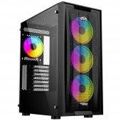 TWISTED MINDS TM-210XL-P1 650W 4x120MM RGB FAN USB3.0 MESH OYUNCU KASASI - 1