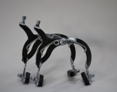 BİSİKLET MENGENE FREN TAKIMI BMX KROM KOMPLE SET - 4