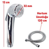 Ara Musluk Filtreli Tuvalet WC Banyo Klozet Bide Taharet Musluğu Bebek Hayvan Araba Yıkama Musluğu thumbnail 3