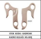 BİSİKLET KADRO KULAĞI ALÜMİNYUM ALAŞIM 1. KALİTE thumbnail 2