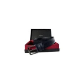 Fossil Lacivert Desenli Hakiki Deri Spor Erkek Kemeri 4cm-130CM thumbnail 1