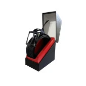Fossil Lacivert Desenli Hakiki Deri Spor Erkek Kemeri 4cm-125 - 5
