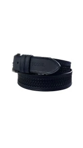 Fossil Lacivert Desenli Hakiki Deri Spor Erkek Kemeri 4cm-105CM thumbnail 3