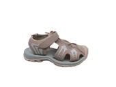 Jump 50100 Kız Çocuk Gri Bantlı Burnu Kapalı Spor Sandalet - 1
