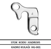 KNT ALÜMİNYUM DAYANIKLI KADRO KULAĞI HG-001 MODEL ÜCRETSİZ KARGO - 1