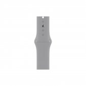 ScHitec 42-49mm Yeni Nesil Apple Uyumlu Akıllı Saat Kordonu Silikon Gri - 1