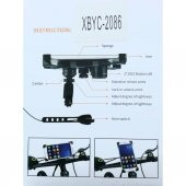 BİSİKLET TELEFON TUTUCU KORNALI MODEL AYARLI UNIVERSAL XBYC 2086 - 3