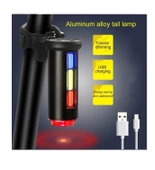XBYC 6162 Cakar 360 derece 3 renk LED uyarı Arka ışığı BİSİKLET STOP - 5