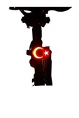 EPİC Stop Lambası TÜRK BAYRAKLI  - Epic USB Şarjlı. Türk Bayraklı - 3