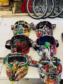 TEX710 JET MASKE BİSİKLET-MOTORSİKLET-KAYAK ÇOK AMAÇLI MASKE GÖZLÜK - 1
