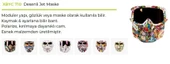 TEX710 JET MASKE BİSİKLET-MOTORSİKLET-KAYAK ÇOK AMAÇLI MASKE GÖZLÜK - 10