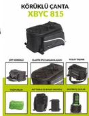 XBYC 815 FORTE GT 30 LT BİSİKLET ARKA HEYBE ÇANTA - 4