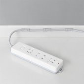 Yapışkanlı Mini 20 LI Klips USB Pc Adaptör Kablo Tutucu Aparat Şeffaf Renk - 4