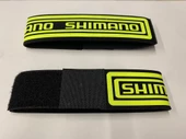 Shimano Reflektörlü Bisiklet Paça Bandı Tutuncu - Fosforlu Sarı - 2