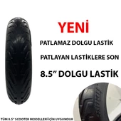 Xiaomi 8.5 İnç Elektrikli Scooter Dolgu PATLAMAZ Lastik Sway - 3