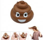 Anahtarlık Sevimli Yavaş Yükselen Squishy Poo Oyuncak Çanta Süsü - 1