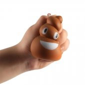 Anahtarlık Sevimli Yavaş Yükselen Squishy Poo Oyuncak Çanta Süsü - 3
