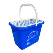 Fishack Süzgeçli Balıkçı Kovası 15 lt Mavi Kod 179 - 6