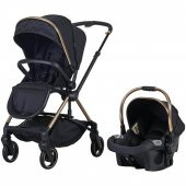 Prego 2066 Mios Travel Sistem Bebek Arabası Siyah thumbnail 1