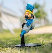 Anime Dragon Ball Z Gogeta Eylem Karakter Figür Oyuncak Biblo 23 cm - 4