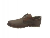 Zerhan 390 Erkek Vizon Bağcıklı Nubuk Deri Günlük Kullanım Ayakkabı thumbnail 3