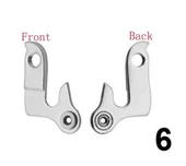 Bisiklet Attırıcı Kadro Kulağı Alüminyum Kulak mekanizme kulağı - 10