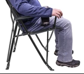 Gci Outdoor Comfort Pro Chair™ Katlanır Kamp Sandalyesi GRİ-MELANJ - 2