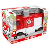 Dolu 7022 Oyuncak İtfaiye Kamyonu Pencereli 38 cm Çocuk İtfaiye Aracı - 7