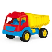 Dolu 7123 Oyuncak Damperli Kamyon Pencereli 38 cm Çocuk Kamyonu - 1
