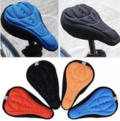 SİLİKON BİSİKLET SELE KILIFI ORTOPEDİK KOLTUK KILIFI 3D REFLEKTÖR 4 renk - 1