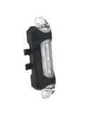 Bisiklet Işığı Led Stop Arka Ikaz Lamba Işık Usb Şarjlı 4 Mod beyaz-kırmızı ledli - 2