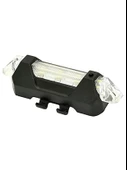 Bisiklet Işığı Led Stop Arka Ikaz Lamba Işık Usb Şarjlı 4 Mod beyaz-kırmızı ledli - 1