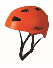 Cool Çok Amaçlı Kask Çocuk Bisiklet Kaskı Scooter Paten Kaskı Turuncu Renk - 1