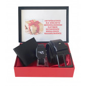 KİŞİYE ÖZEL HEDİYE ERKEK DİJİTAL KOL SAATİ-KEMER-CÜZDAN - 1