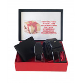 KİŞİYE ÖZEL HEDİYE ERKEK DİJİTAL KOL SAATİ-KEMER-CÜZDAN - 2