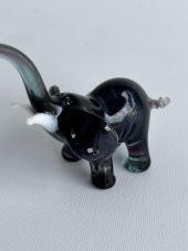 El Yapımı Murano Cam Fil Biblo A21 thumbnail 5