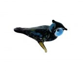 El Yapımı Murano Cam Baykuş Biblo A23-01 thumbnail 1