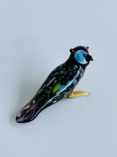 El Yapımı Murano Cam Baykuş Biblo A23-01 thumbnail 3