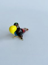El Yapımı Murano Cam Papağan Biblo A24-01 thumbnail 3