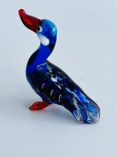 El Yapımı Murano Cam Ördek Biblo A22-02 thumbnail 4