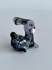 El Yapımı Murano Cam Tavşan Biblo A22-03 thumbnail 4