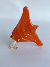El Yapımı Murano Cam Balık Biblo A27-01 thumbnail 4